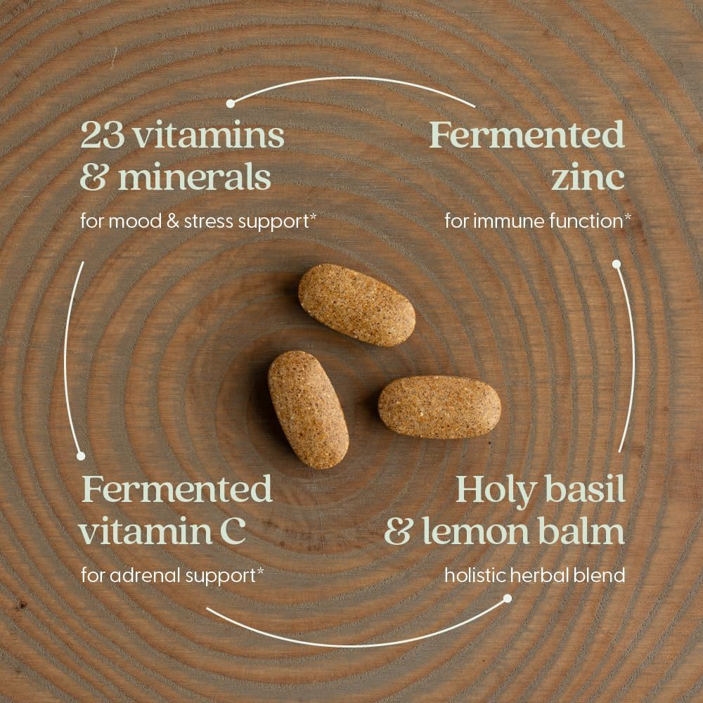 New Chapter Perfect Calm Daily Multivitamin for Stress & Mood Support - 144 Count - görsel 3