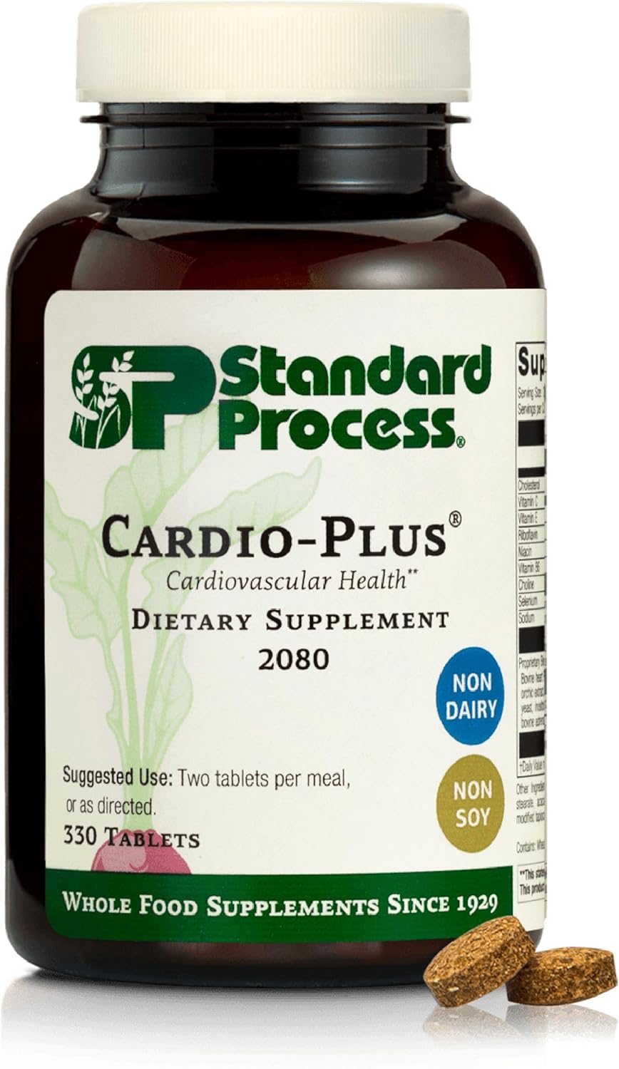 Standard Process Cardio-Plus - Antioxidant Support & Heart Health Supplement - 330 Tablets - görsel 1