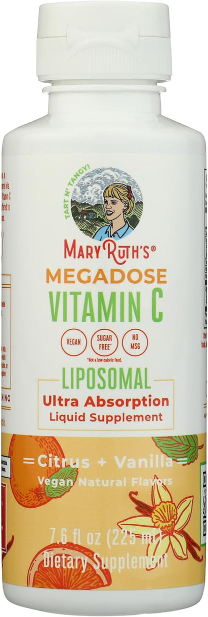 MaryRuth's Megadose Liposomal Vitamin C, 225 ml