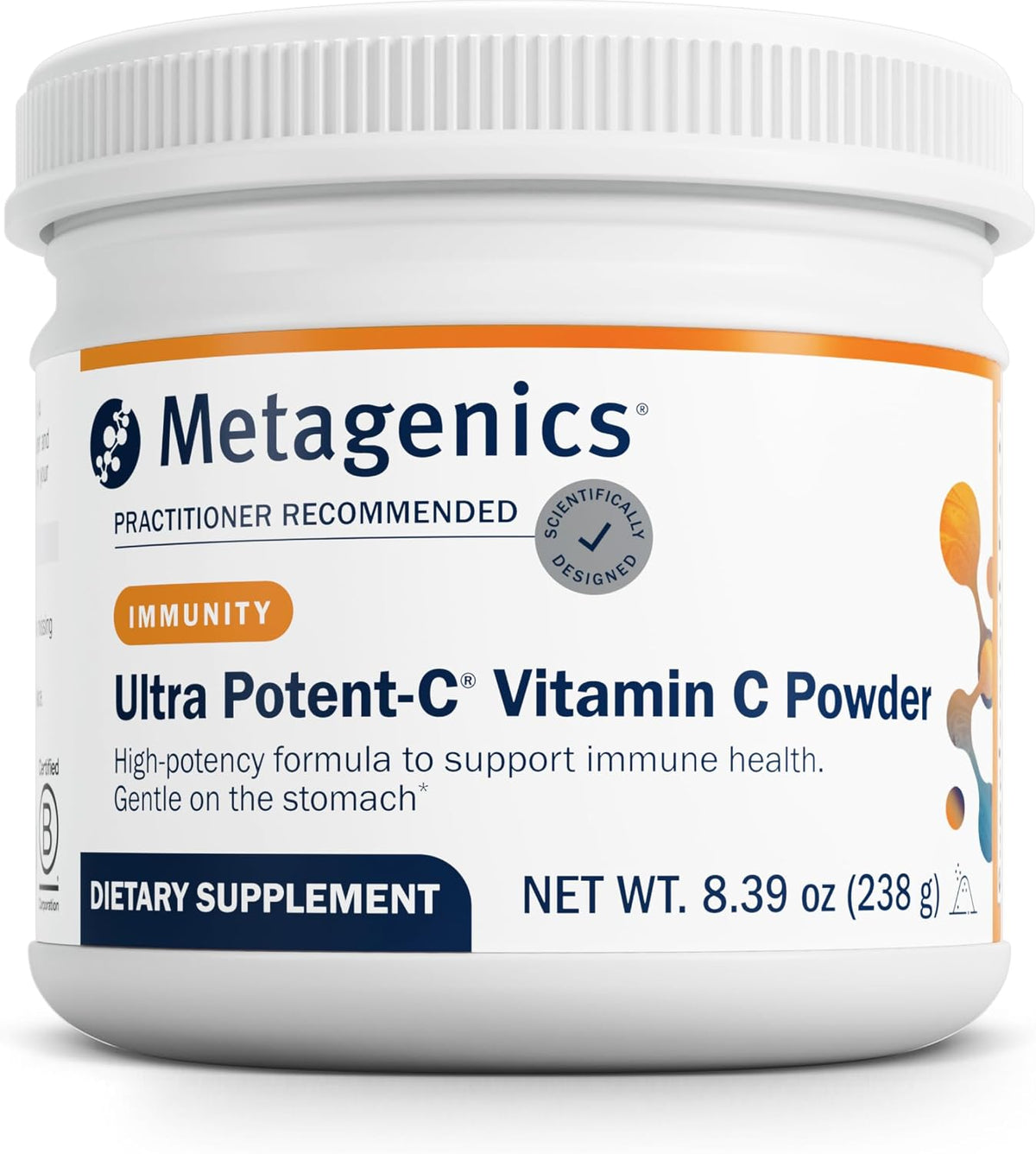 Metagenics Ultra Potent-C Vitamin C Powder, 238 g - görsel 1