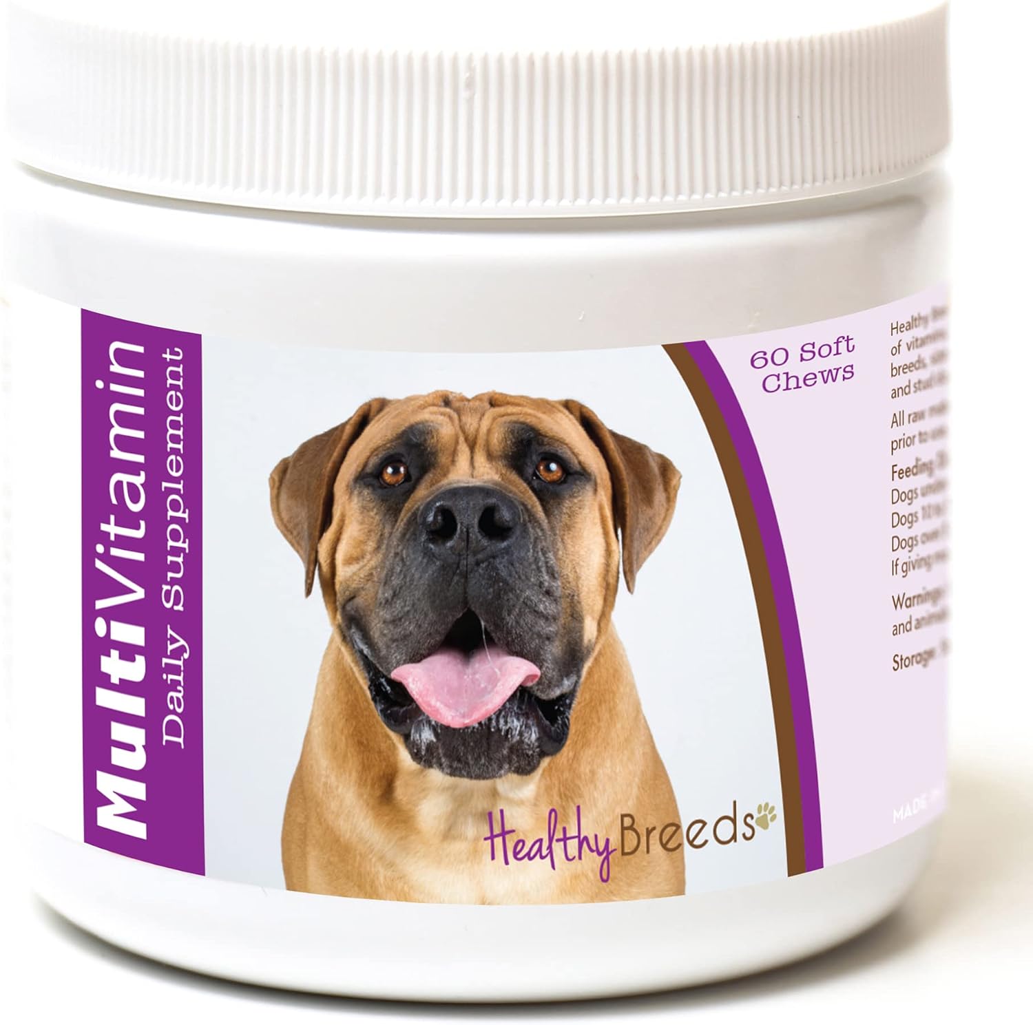 Healthy Breeds Boerboel Multivitamin Soft Chews 60 Count - görsel 1