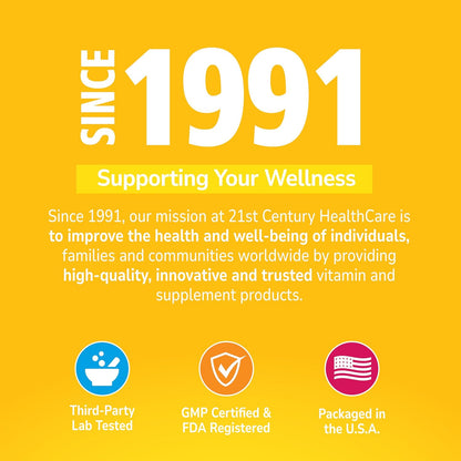 21st Century B-100 Complex Prolonged-Release Tablets, 60 Tablets