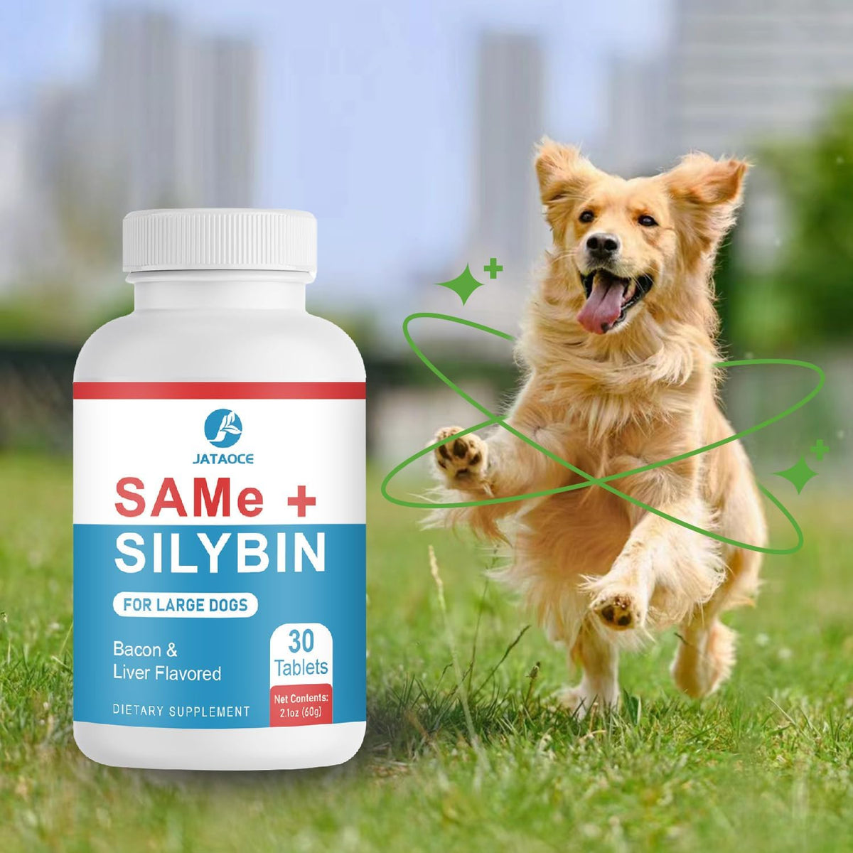 Jataoce SAMe + Silybin for Dogs – Liver & Brain Support Supplement - görsel 6
