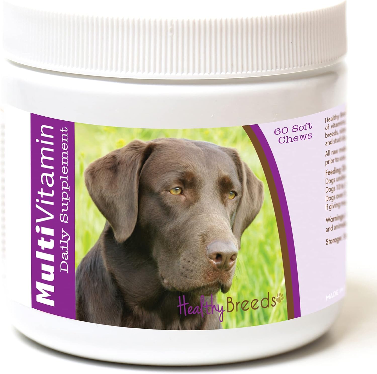 Healthy Breeds Labrador Retriever Multivitamin Soft Chews 60 Count - görsel 1