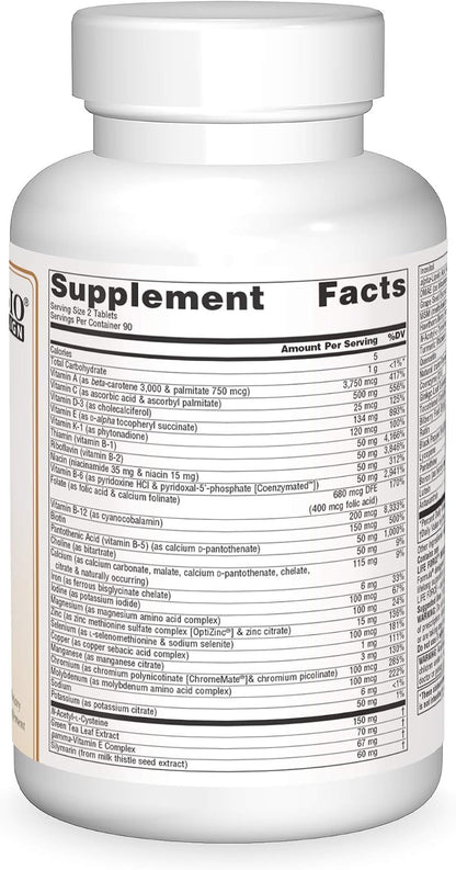 Source Naturals Life Force Multiple, Energy Activator - 180 Tablets