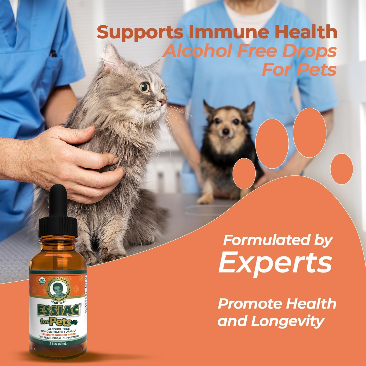 Essiac for Pets - USDA Organic Daily Drops (59 ml) - görsel 3