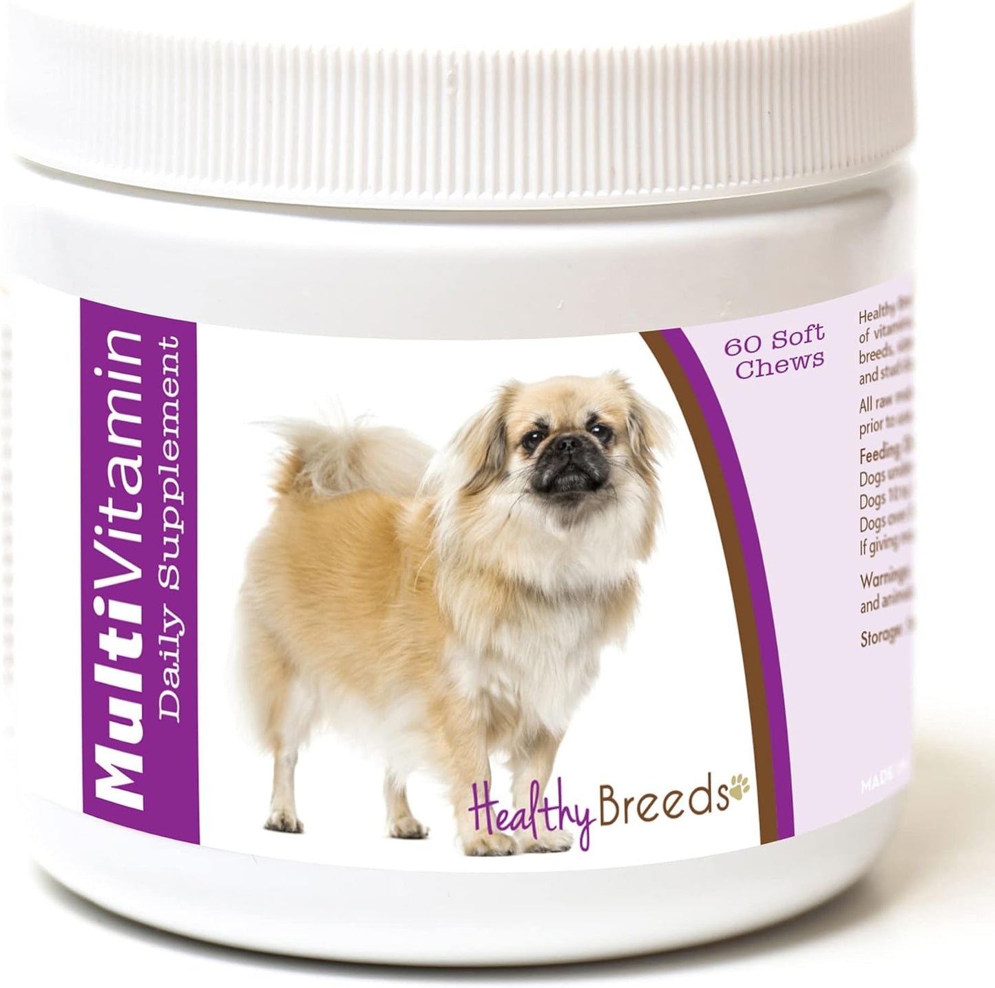 Healthy Breeds Tibetan Spaniel Multivitamin Soft Chews 60 Count - görsel 1