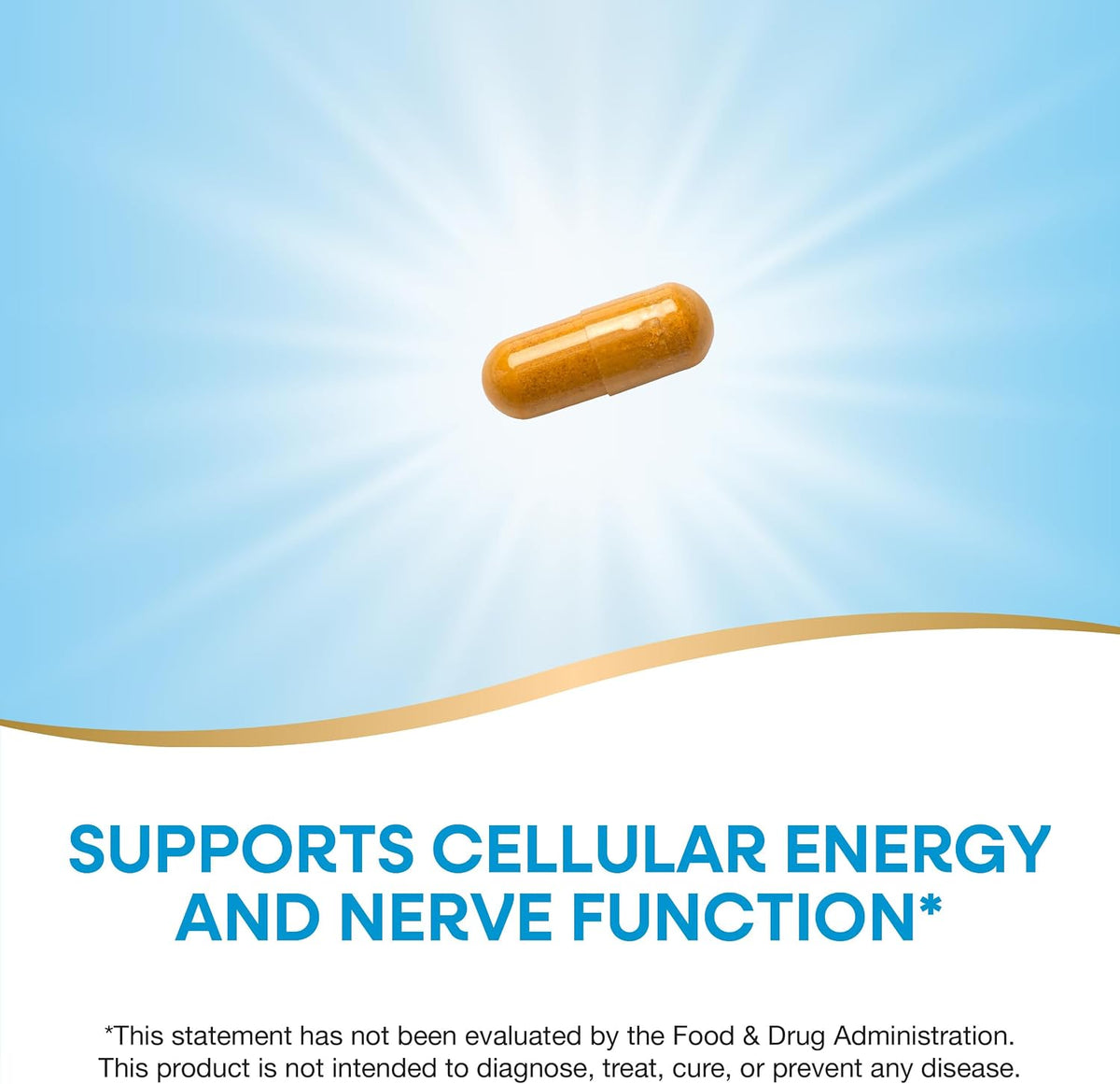 Nature's Way B-Stress Formula, Contributes to Normal Energy-Yielding Metabolism and Nervous System Function, with Vitamin C, B12, B6 & More, Gluten Free, 100 Vegan Capsules - görsel 3