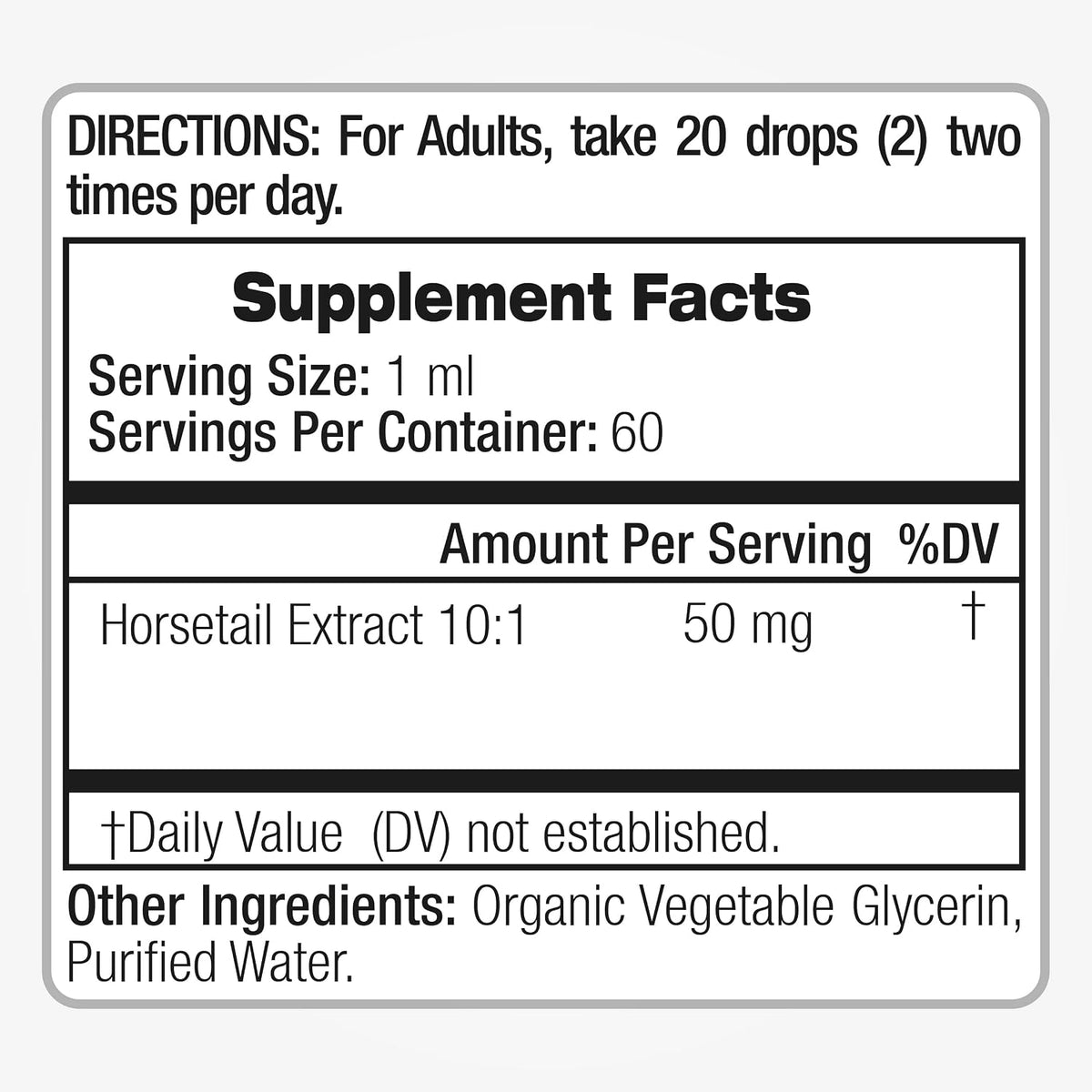 FITO MEDIC'S Lab Horsetail Liquid Extract, Alcohol Free, 60 ml - görsel 6
