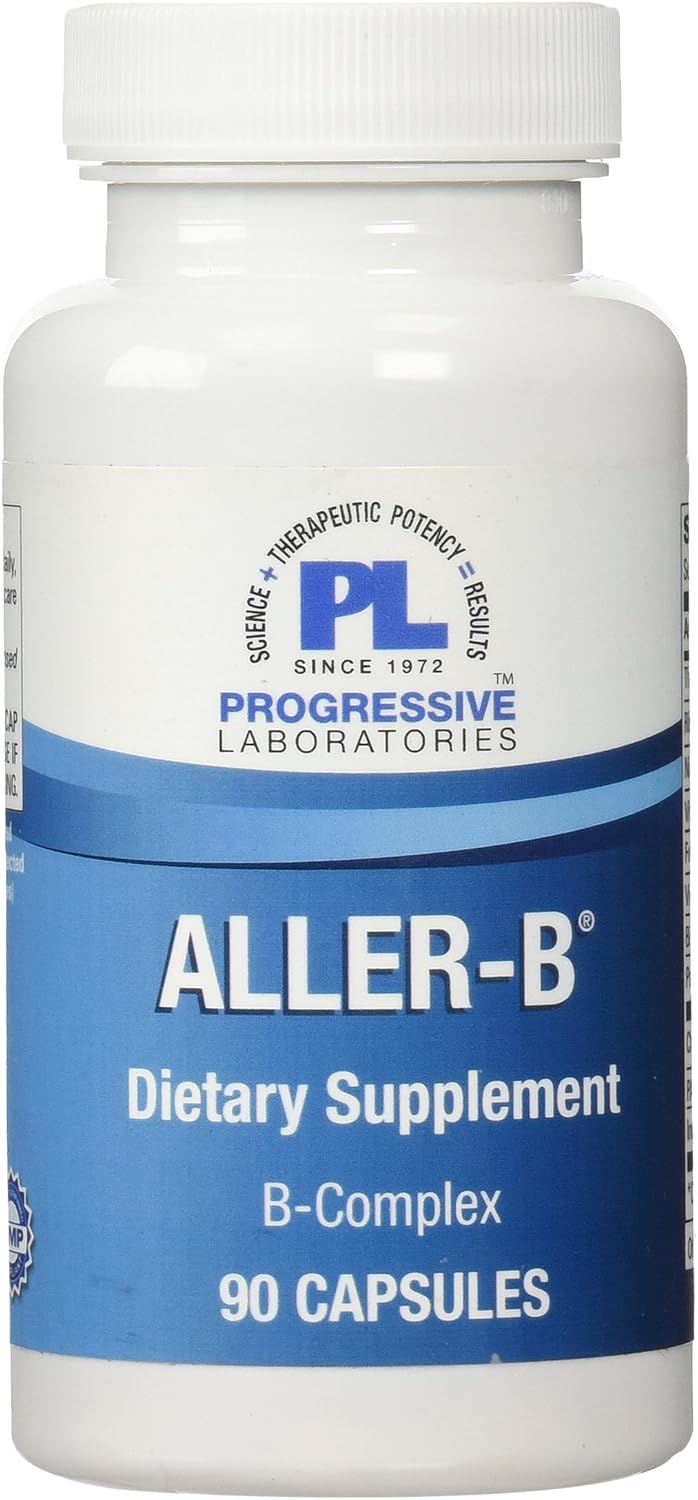 Progressive Labs Aller-B Food Supplement, 90 Capsules - görsel 1