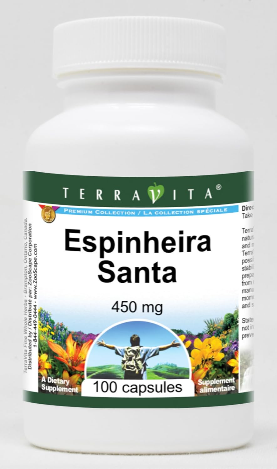 Espinheira Santa - 450 mg (100 Capsules) - görsel 1