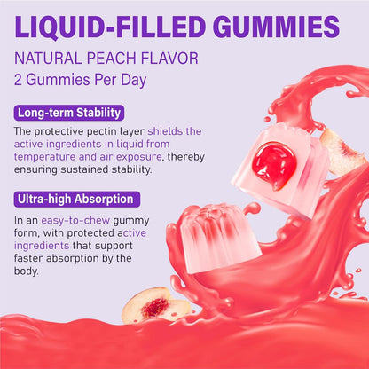 Women's Multivitamin Gummy for Age 50 and Over – Chewable Multi Vitamin with A, C, D3, E, K2 and B Complex