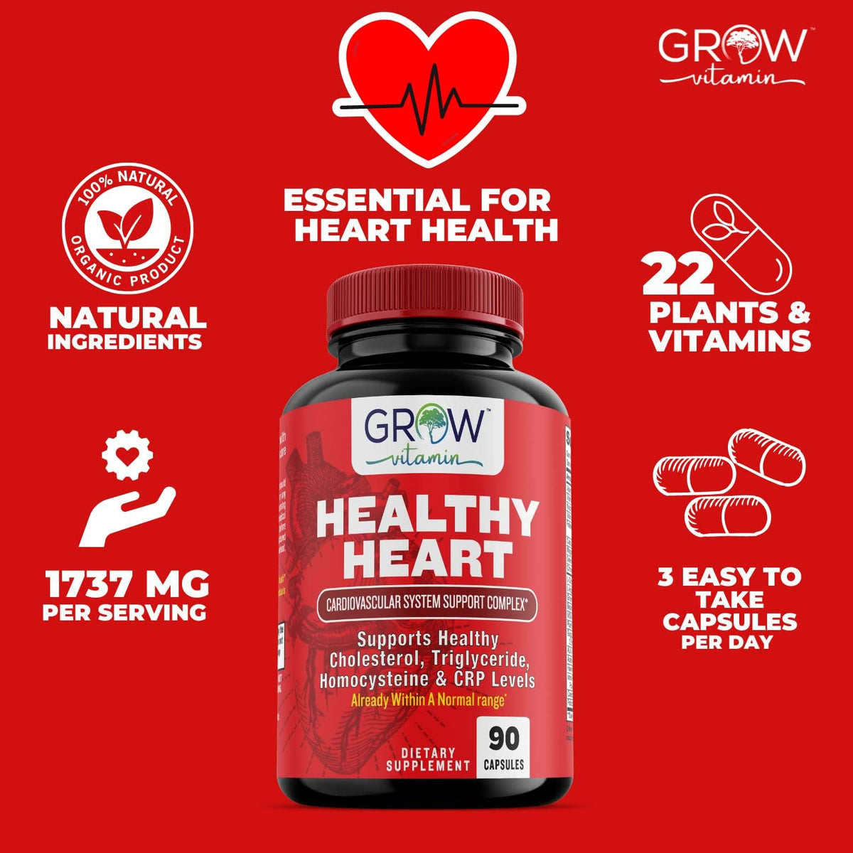 Heart Support Supplement - görsel 4
