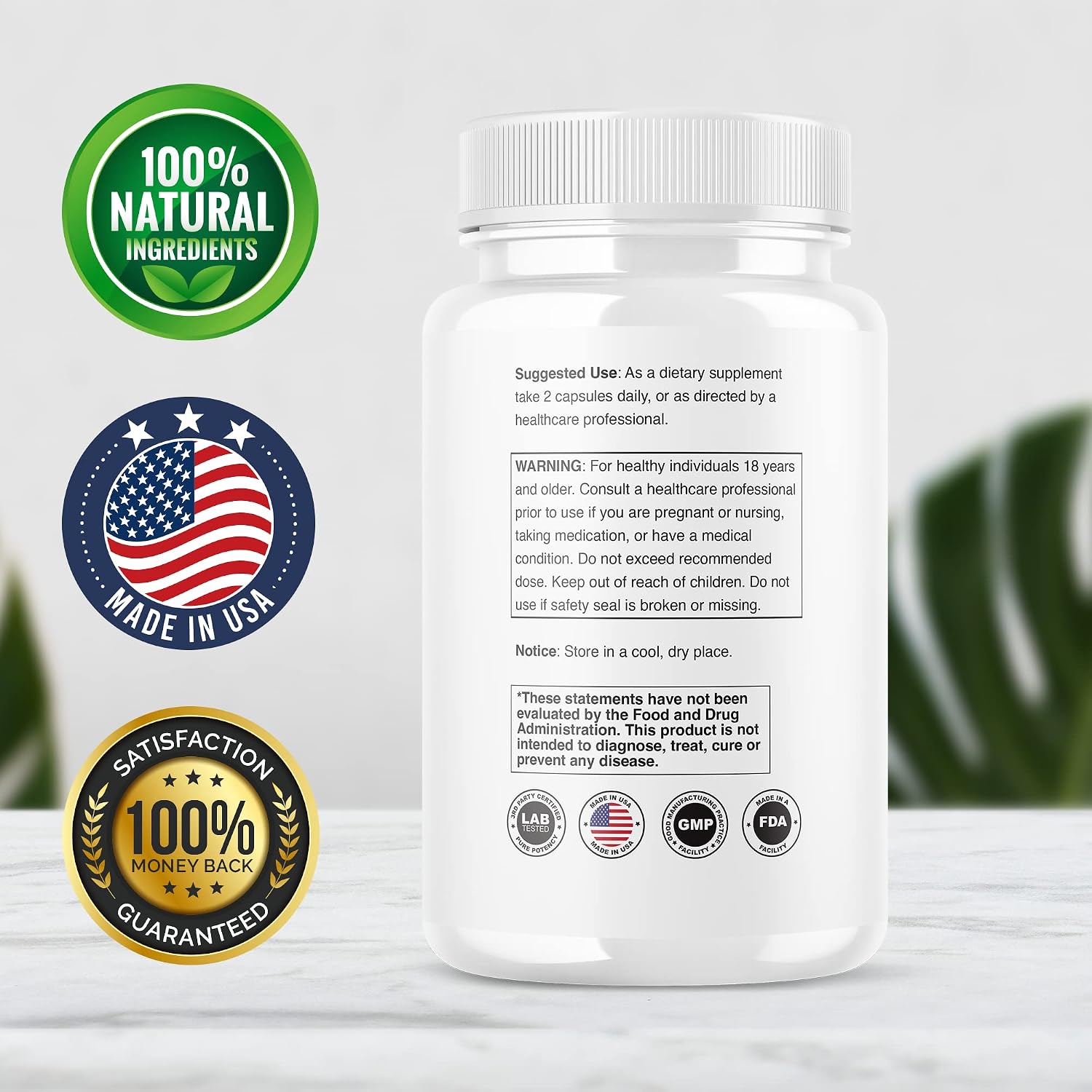 Neurotonix Memory Supplement - Official Formula - Neuro Tonix Memory Capsules for Focus and Memory, Neurotonix Brain Supplement, Neuro Tonix Advanced Formula Maximum Strength (120 Capsules) - görsel 2