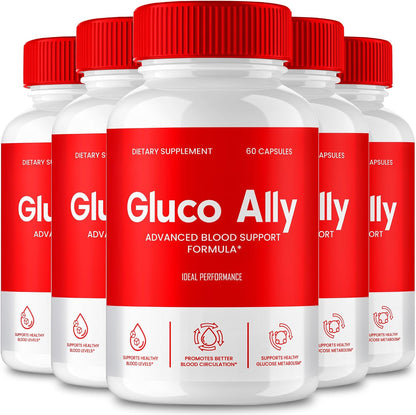 Gluco Ally Capsules – Maximum Strength All Natural Formula