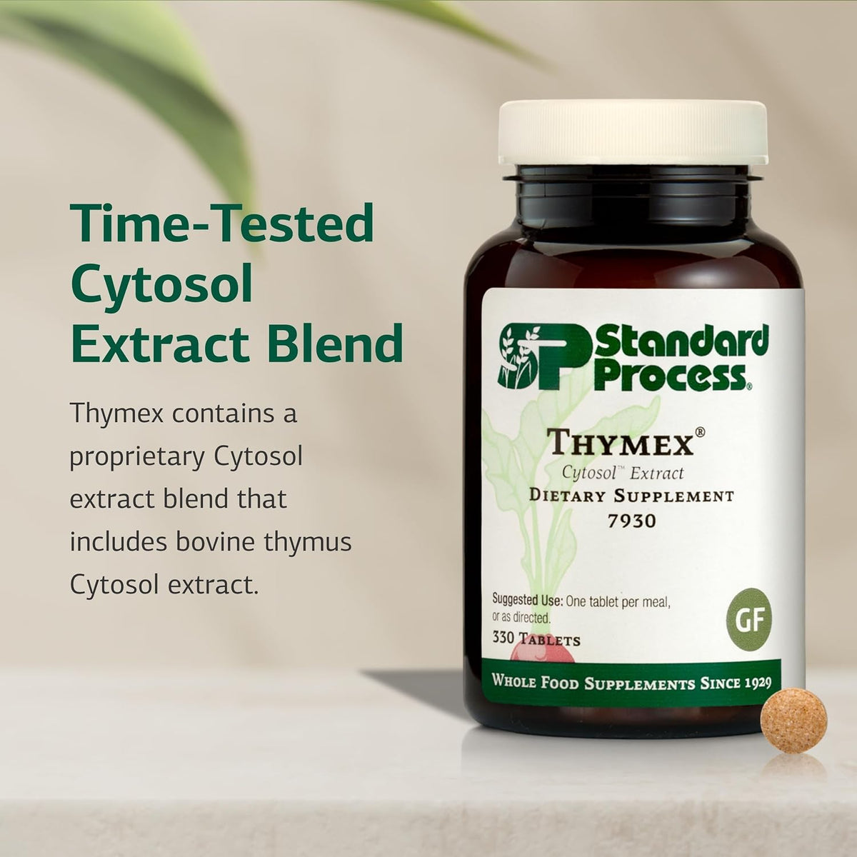 Standard Process Thymex Cytosol Extract Food Supplement – Gluten-Free, Dairy-Free & Soya-Free – Immune Support – 330 Tablets - görsel 3