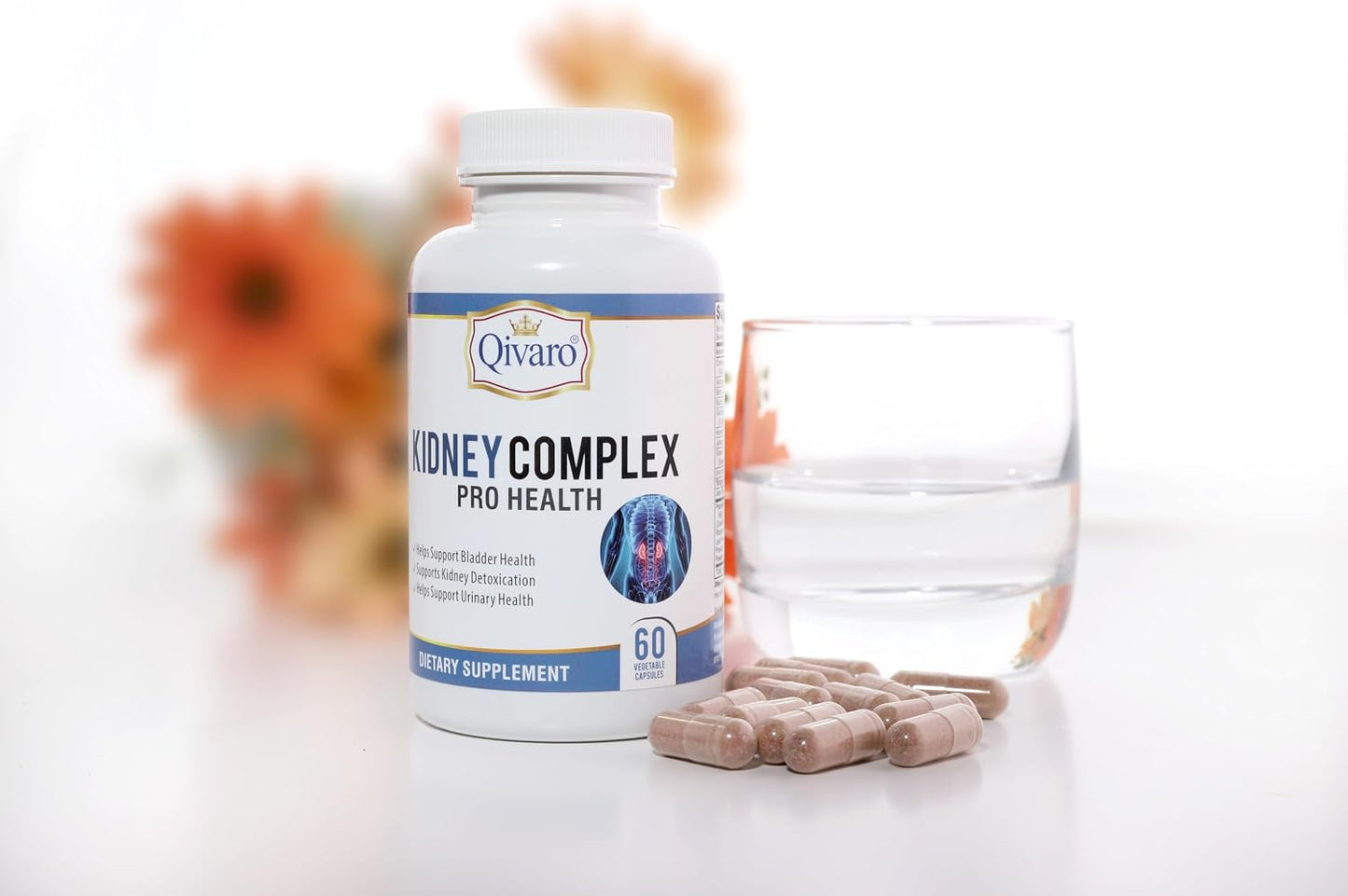 Qivaro Kidney Complex Pro-Health - Kidney Support Supplement with Cranberry Extract - 60 Vegetable Capsules - görsel 8