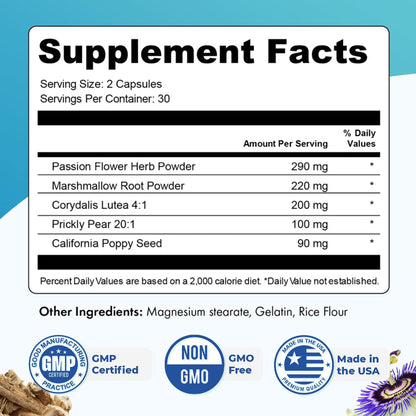 Nervovive – Botanical Capsules for Nerve Support, 60 Capsules (3-Month Supply)