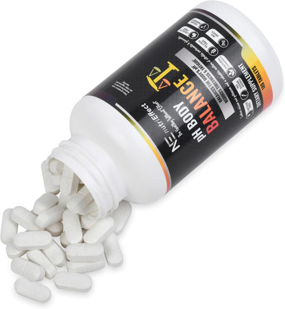 pH Balance Multi-Mineral Tablets - Alkaline Support for Energy, Metabolism, Bone & Cellular Health - 180 Tablets