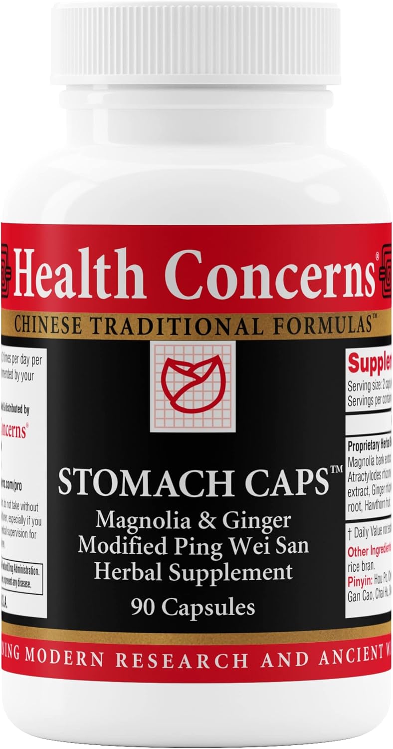 Health Concerns Stomach Caps – Digestive Support & Gut Health – 90 Capsules - görsel 1