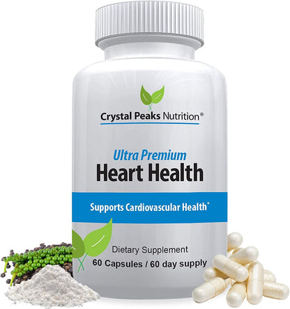 Ultra Premium Heart Support – Vitamin K2, D3 and Calcium – for Normal Circulation & Bone Health