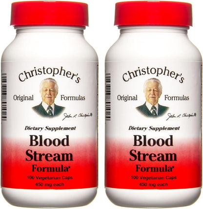 Christopher's Blood Stream Formula – Herbal Circulation & Vein Support