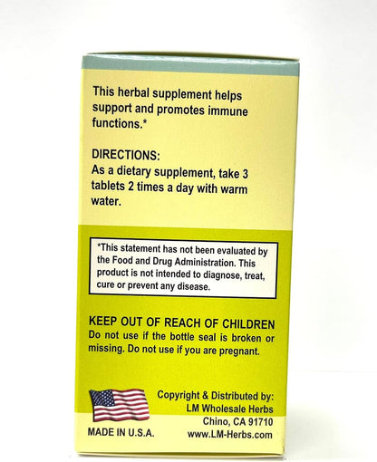 Forsythia Combo Herbal Supplement for Immune Support 500mg 60 Tablets Made in USA