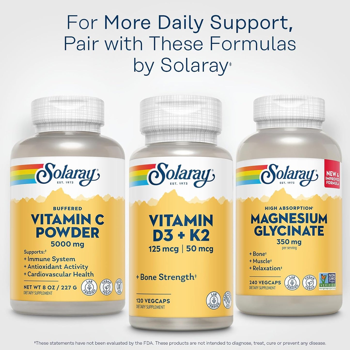 Solaray Vitamin C Ascorbic Acid Powder 5000mg, 227 g - görsel 6