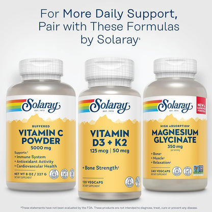 Solaray Vitamin C Ascorbic Acid Powder 5000mg, 227 g