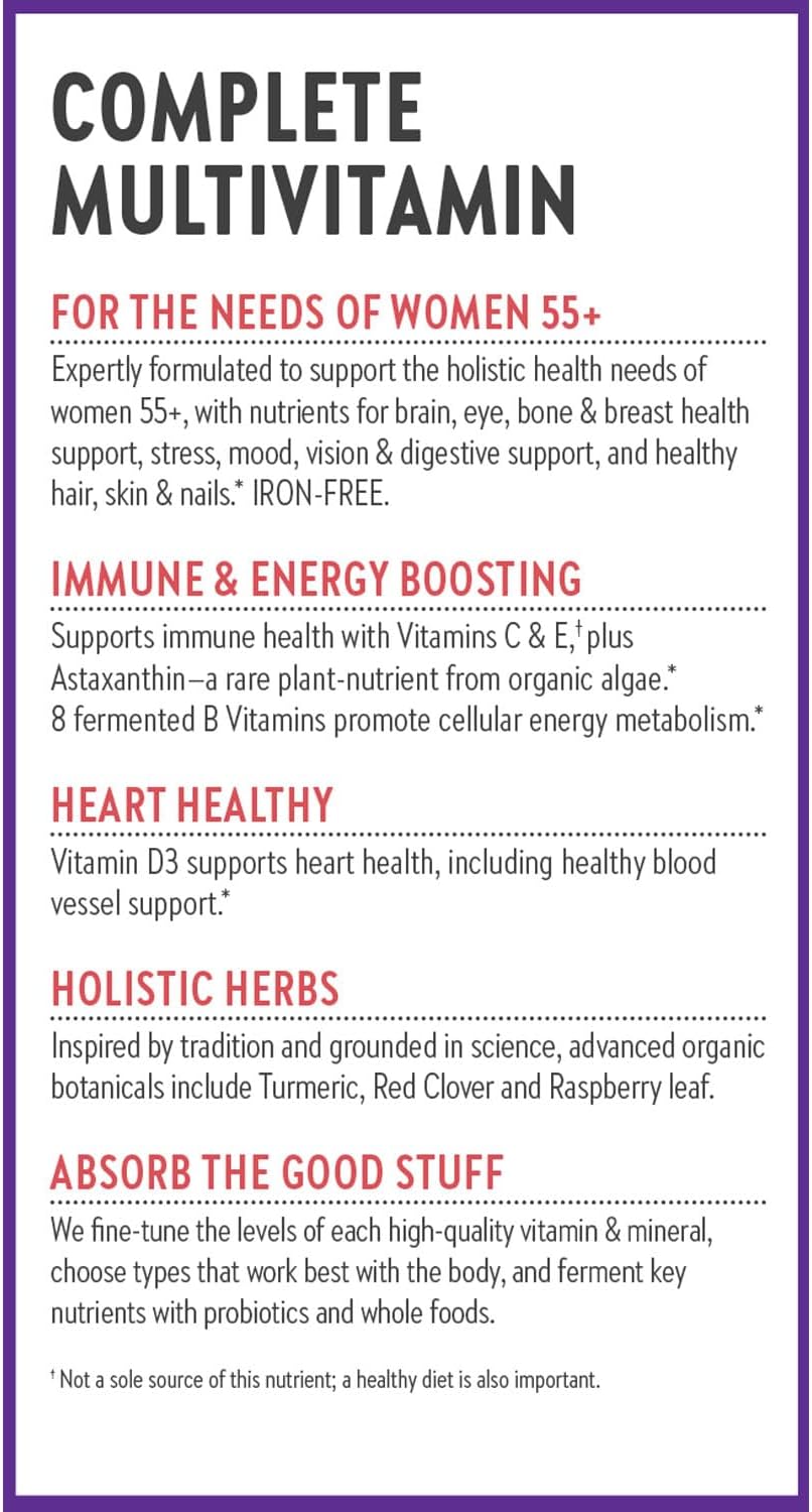 New Chapter Every Woman's One Daily 55+ Multivitamin for Women - görsel 8