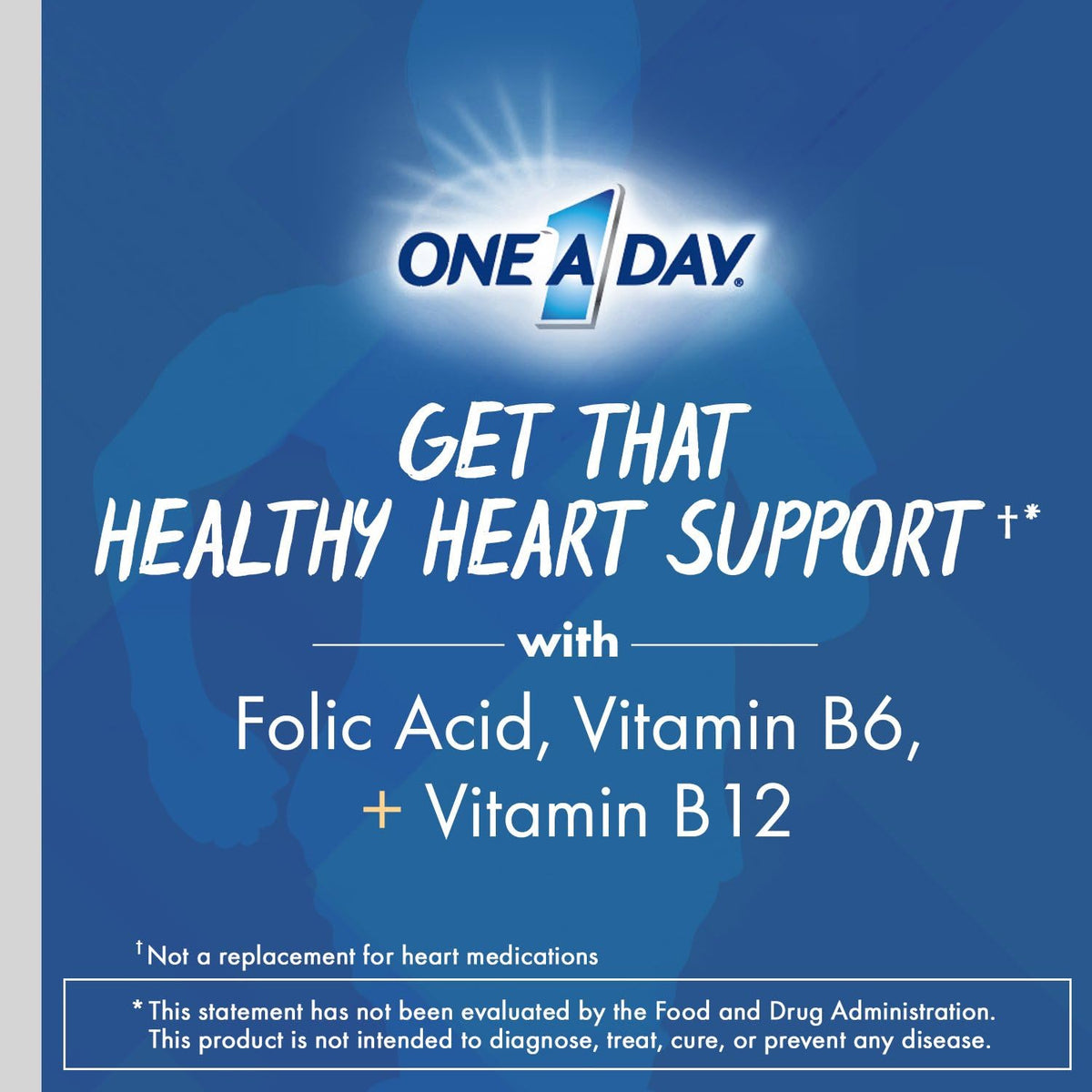 One A Day Men's 50+ Healthy Advantage Multivitamin, 65 Tablets - görsel 4