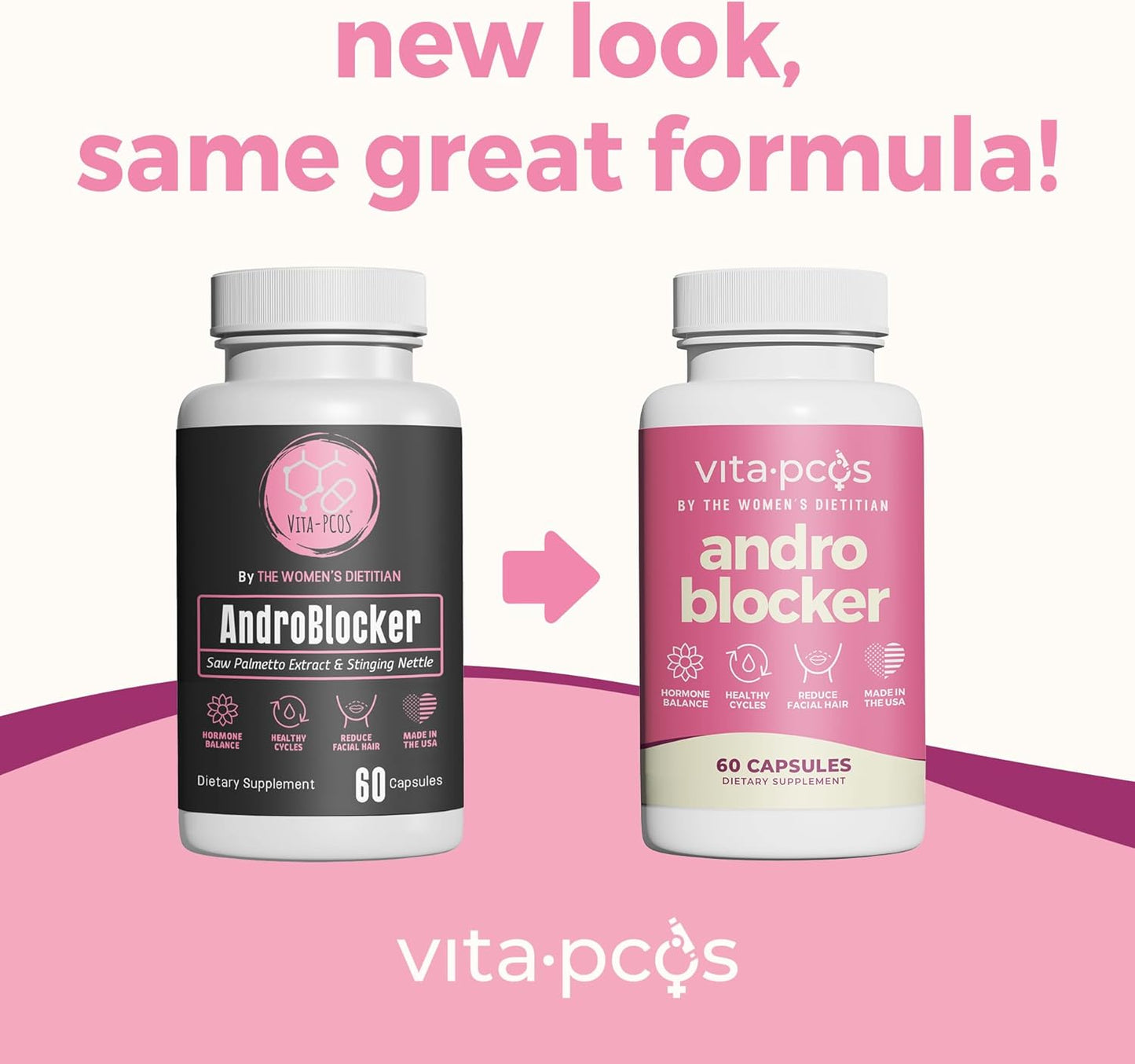 AndroBlocker 8-in-1 Women's Supplement with Inositol & Zinc – 60 Capsules - görsel 2