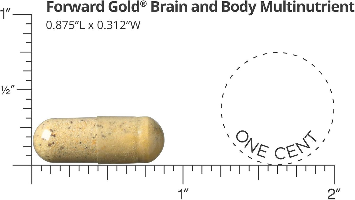 Dr Whitaker's Forward Gold Daily Regimen Multi-Nutrient Supplement for Adults 65+, 60 Packets (30-Day Supply) - görsel 3