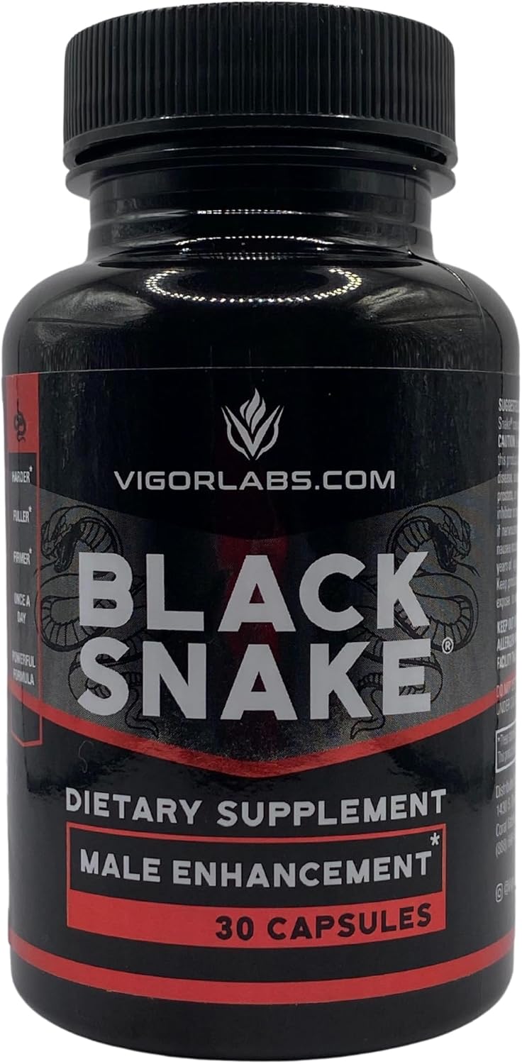 Vigour Labs Black Snake Male Enhancement Capsules - 30 Capsules - görsel 2