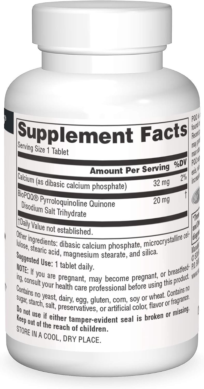 Source Naturals PQQ Mind - 60 Tablets - görsel 3