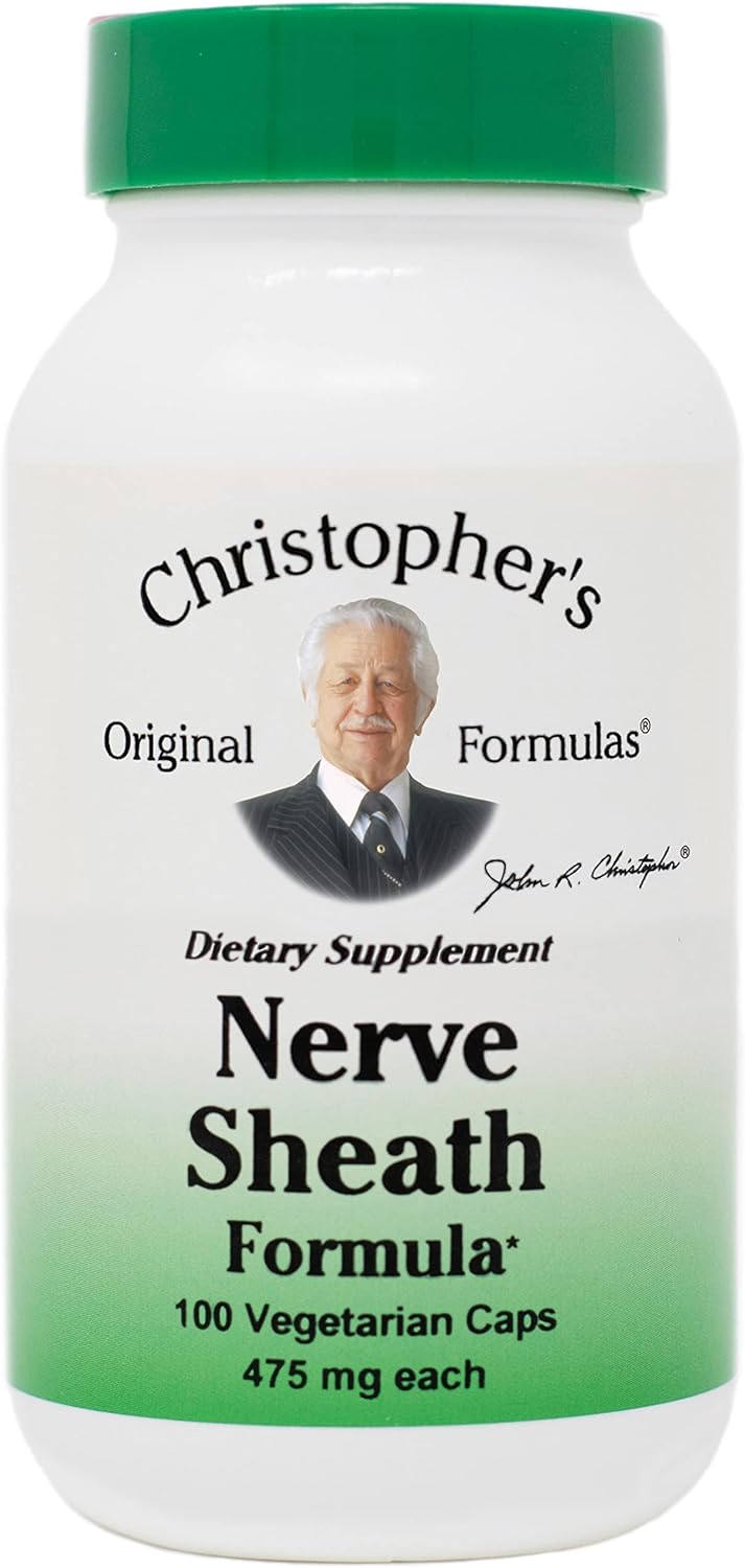 Christopher's Original Formulae Nerve Sheath Formula Capsules, 100 capsules - görsel 1