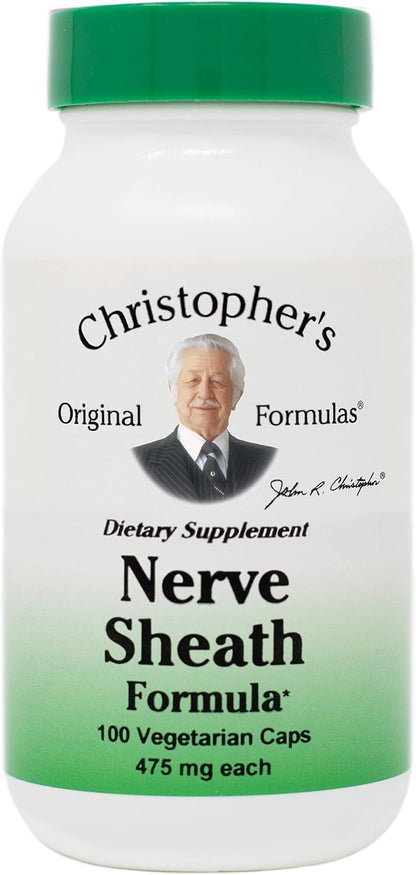 Christopher's Original Formulae Nerve Sheath Formula Capsules, 100 capsules