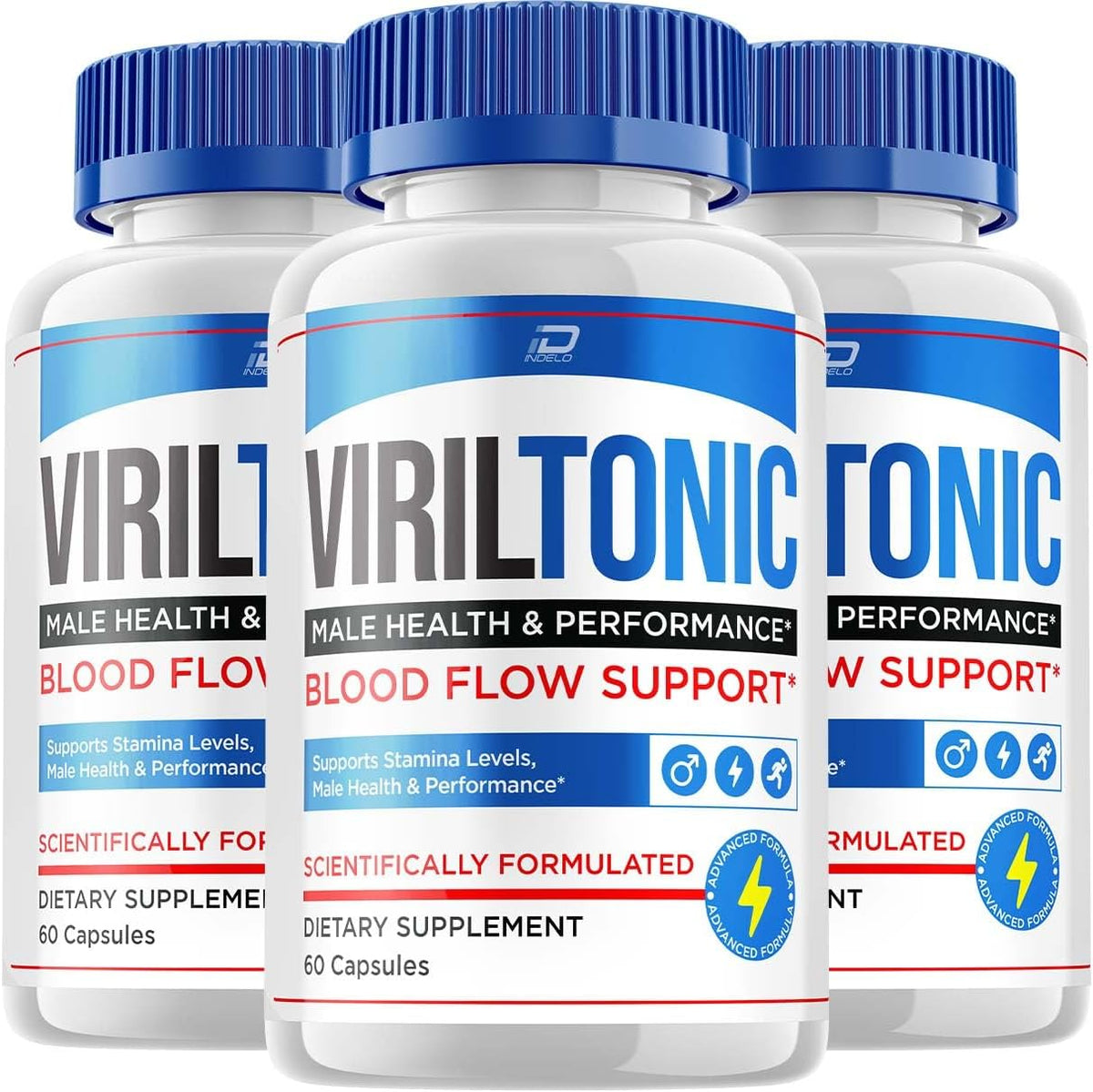 Viril Tonic for Men, Advanced Performance Supplement (3 Pack, 180 Capsules) - görsel 1