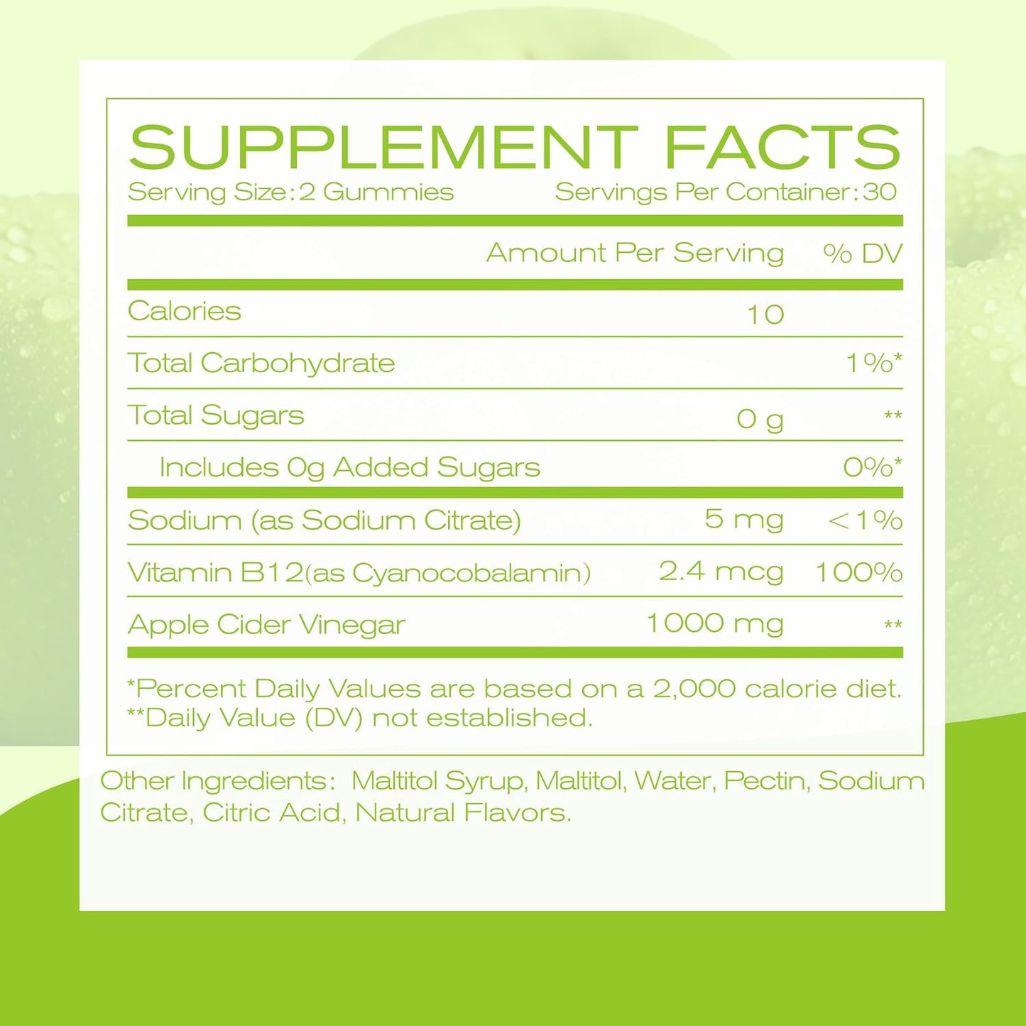 NEWELLME ACV Gummies with The Mother & B12 – Sugar Free, Great Tasting Vegan Gummies for Digestion, Metabolism & Daily Energy Support, 90 Count - görsel 7