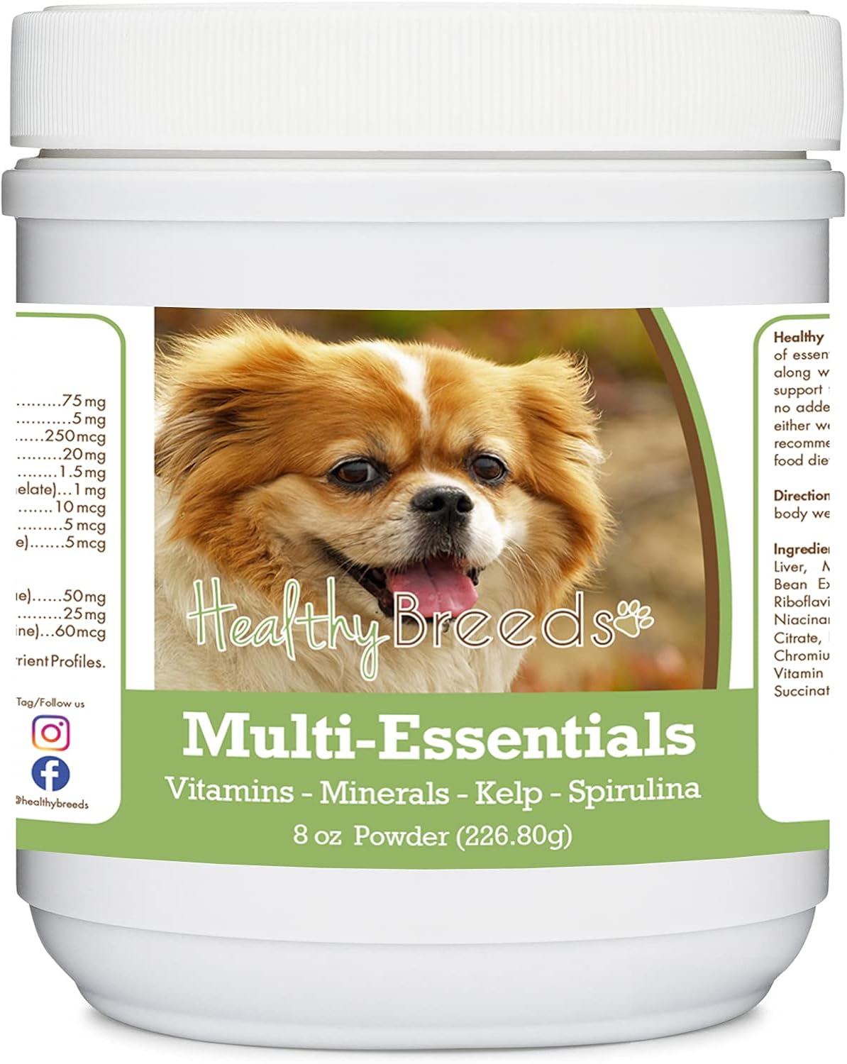 Healthy Breeds Tibetan Spaniel Multi-Essentials Powder for Dogs – 227 g (8 oz) - görsel 1