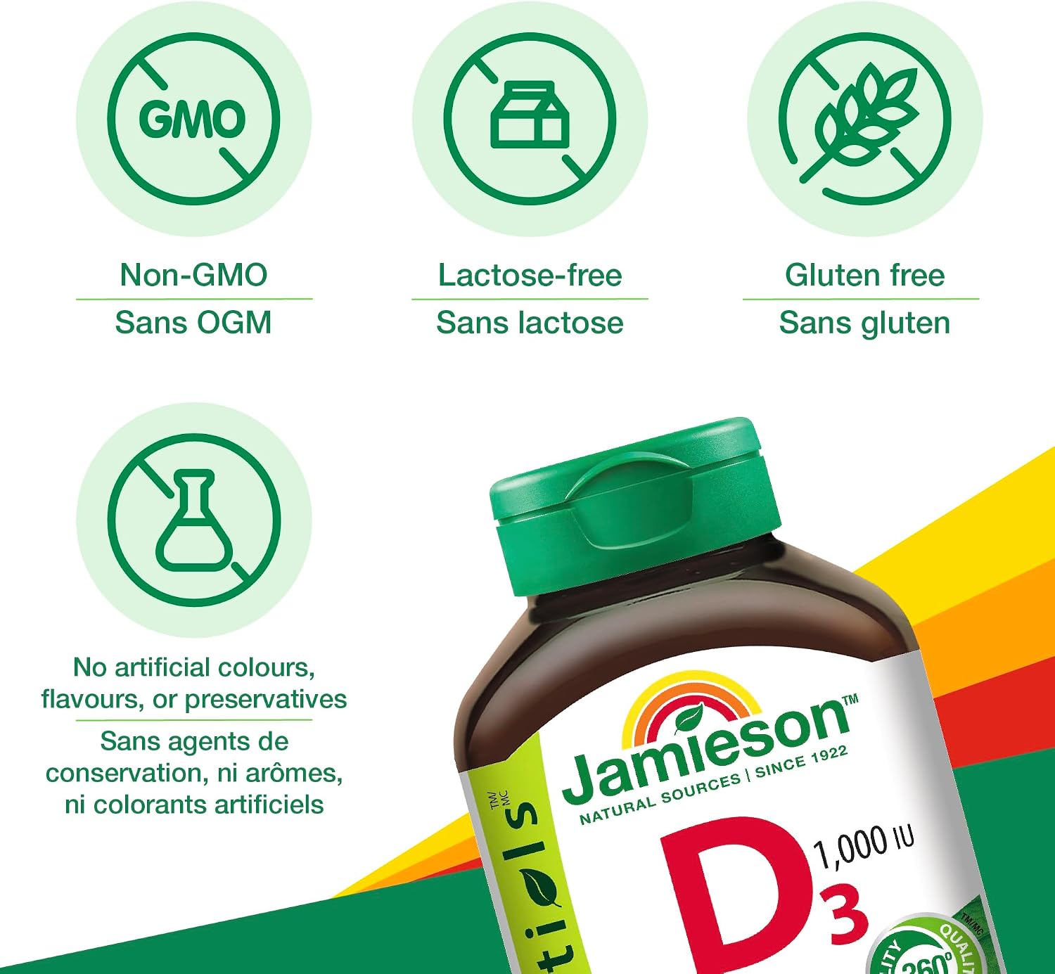 Vitamin D3 1,000 IU, 240 Tablets - görsel 4