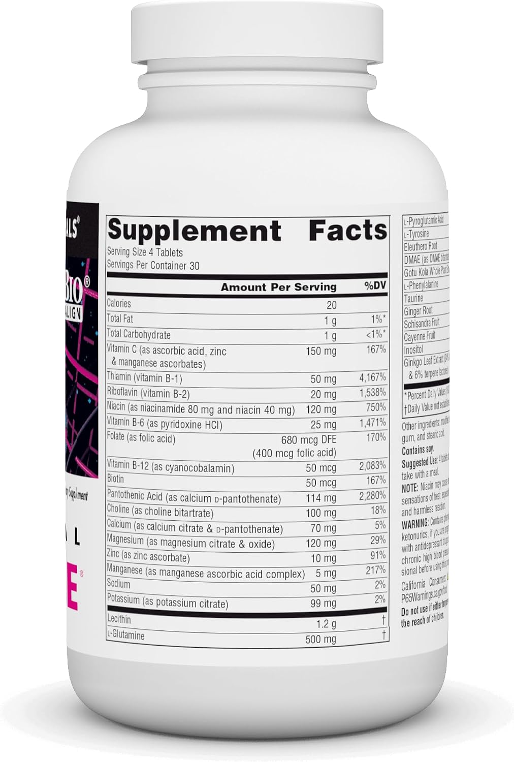 Source Naturals Mental Edge, 120 Tablets – Cognitive Support Supplement - görsel 2