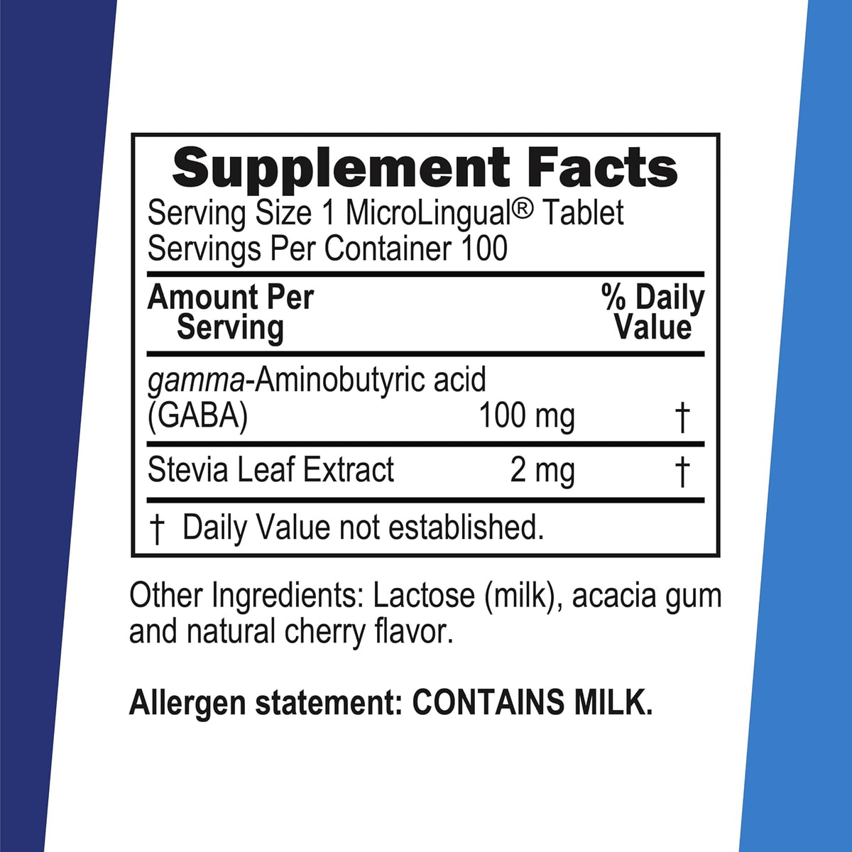 Superior Source GABA 100 mg Sublingual Tablets – For Relaxation and Nervous System Health - görsel 3