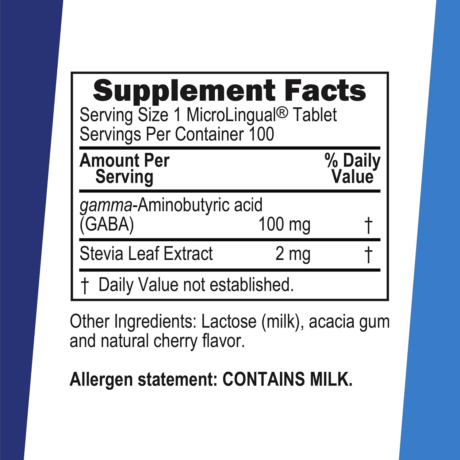 Superior Source GABA 100 mg Sublingual Tablets – For Relaxation and Nervous System Health - görsel 3