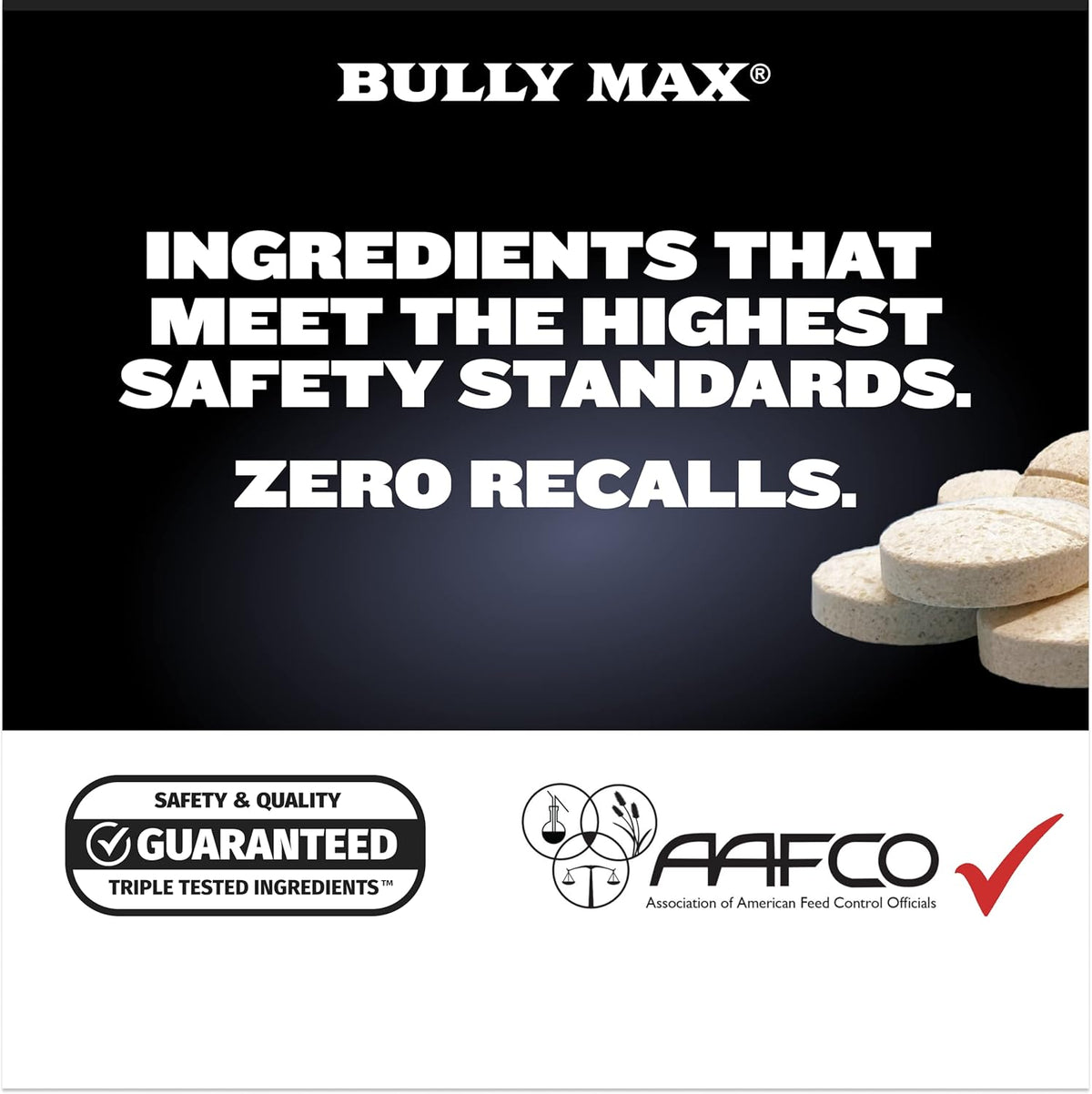 Bully Max 2-in-1 Muscle Builder & Multivitamin for Dogs, 30 Chewable Tablets - görsel 6