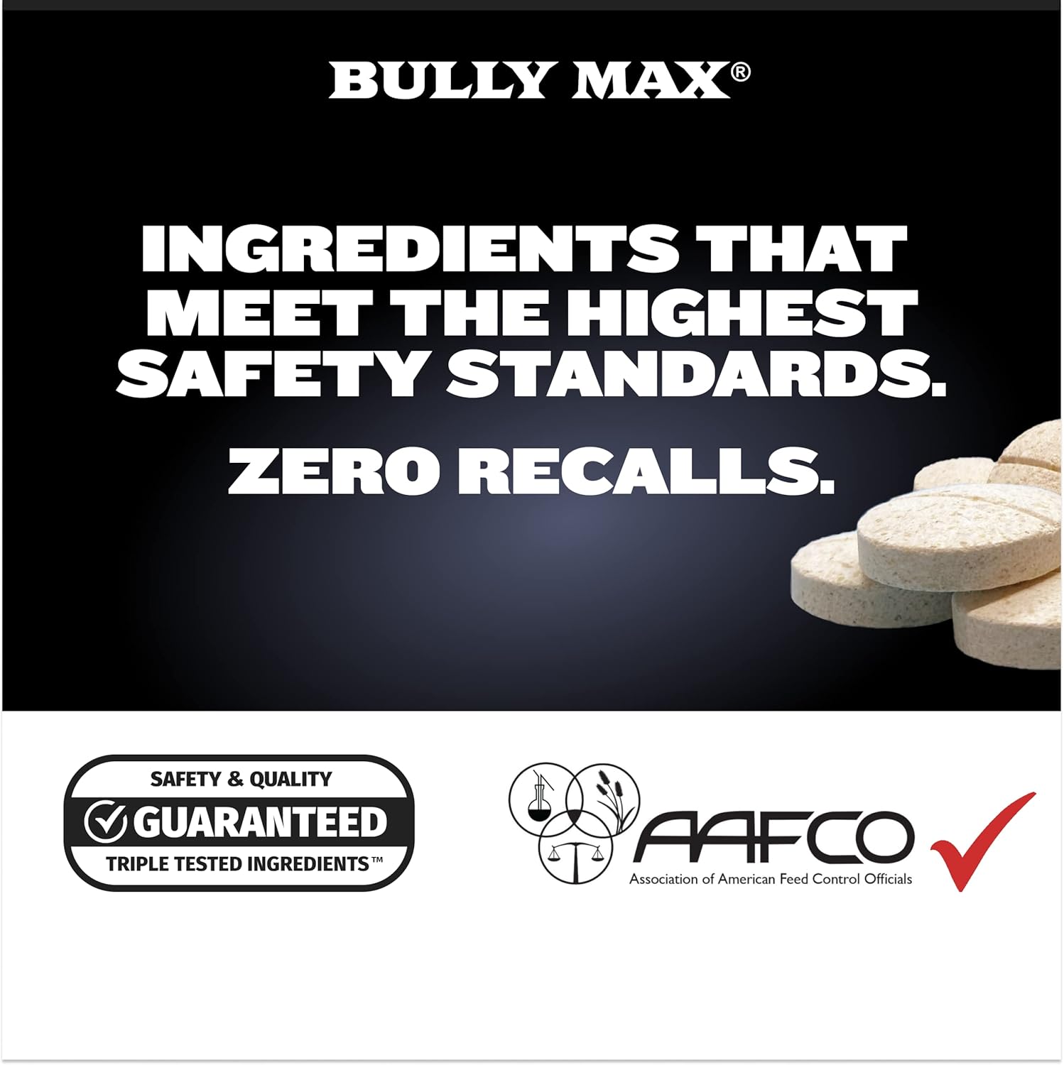 Bully Max 2-in-1 Muscle Builder & Multivitamin for Dogs, 30 Chewable Tablets - görsel 6