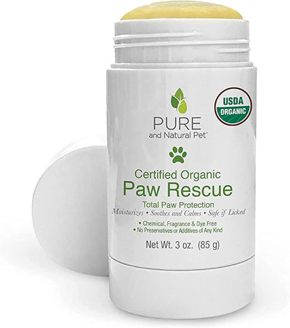 USDA Certified Organic Paw Rescue Balm for Dogs