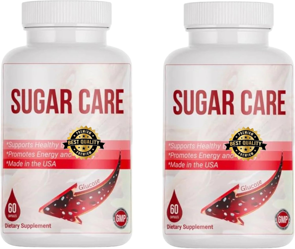 Sugar Care Herbal Supplement with Red Ginseng Extract - 2 Bottles - görsel 1