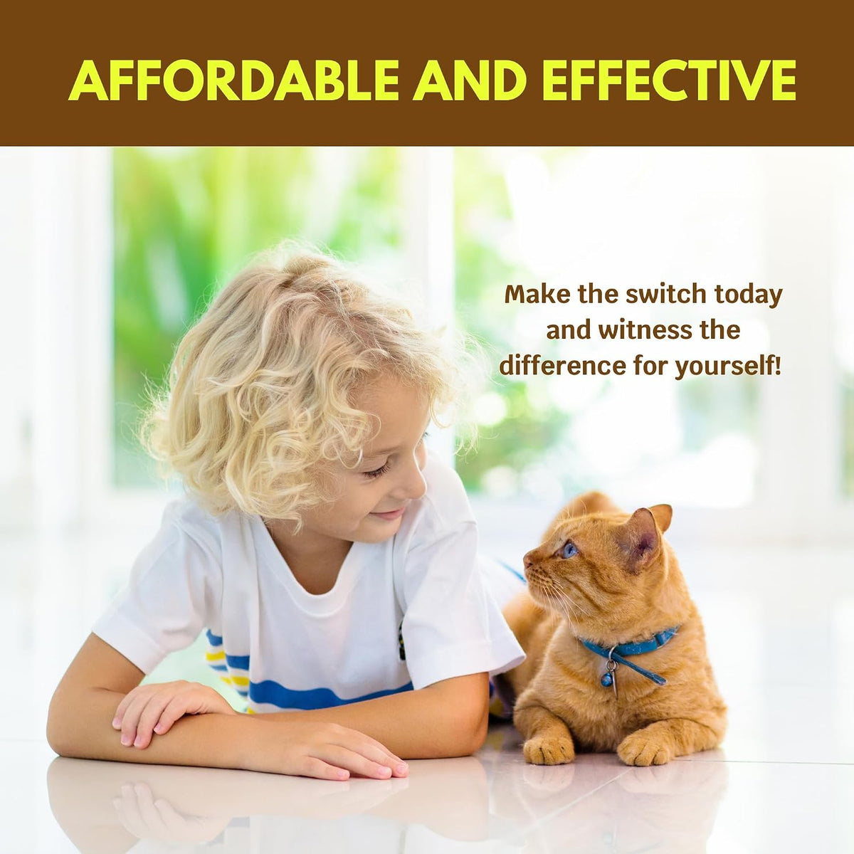 Flea Free Pure Organic Food Supplement - Anti-Flea Dog Vitamins (946 ml) - görsel 6