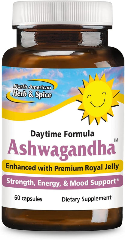 NORTH AMERICAN HERB & SPICE Ashadrene - 100% Raw Ashwagandha Extract - 2 fl oz (59 ml)